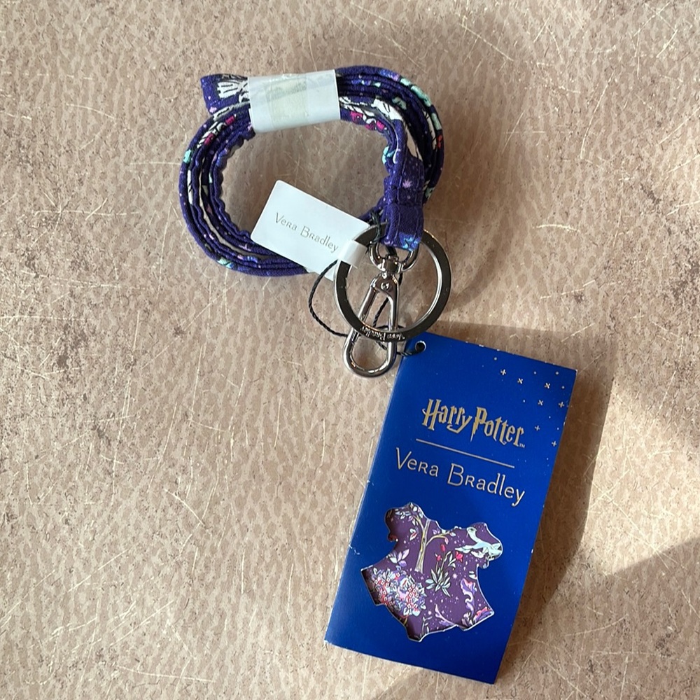 Vera Bradley Forbidden Forest Ditsy Lanyard - Picture 2 of 6
